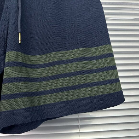 Thom Browne Four Striped Knit Shorts - Picture 4 of 9